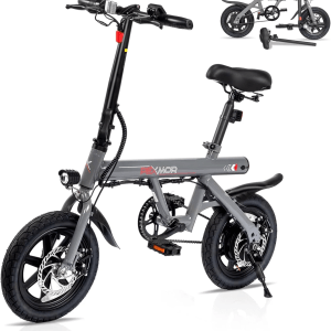 350W Folding Electric Bike – 14", 36V 6Ah (500W Peak)