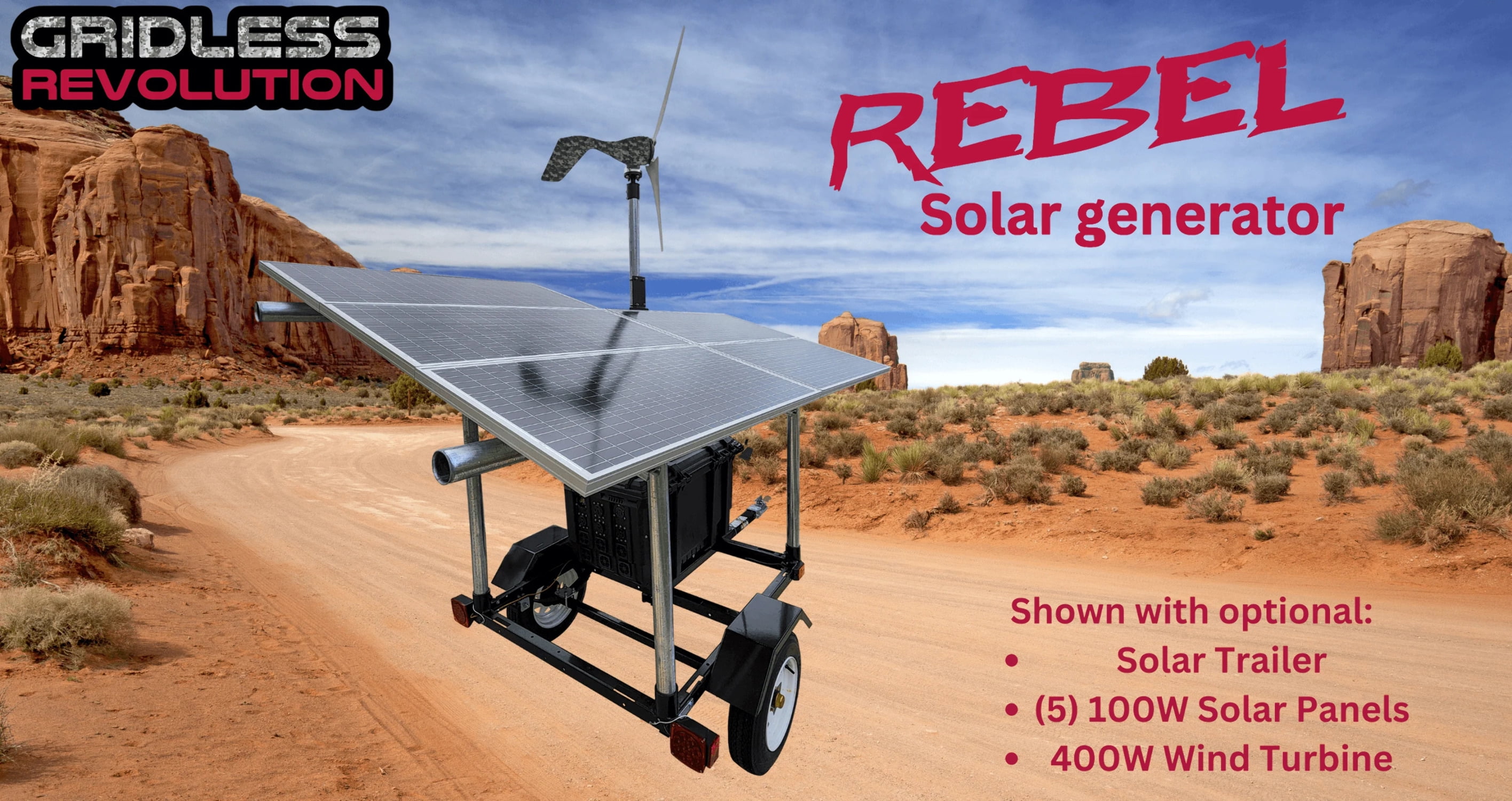 Trailer 600W Solar Panels - Image 9
