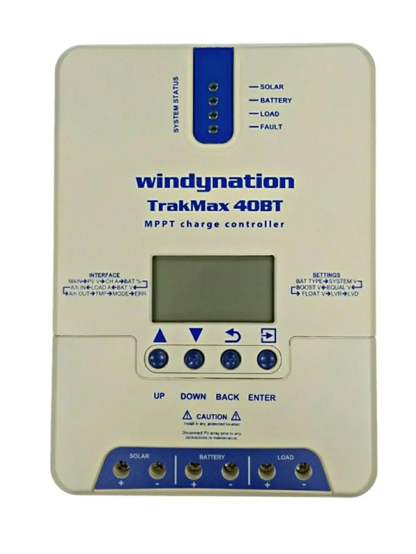 400-Watt Monocrystalline Solar Panel with Trakmax MPPT 40 Amp Charge Controller plus Wireless Communication Kit - Image 2