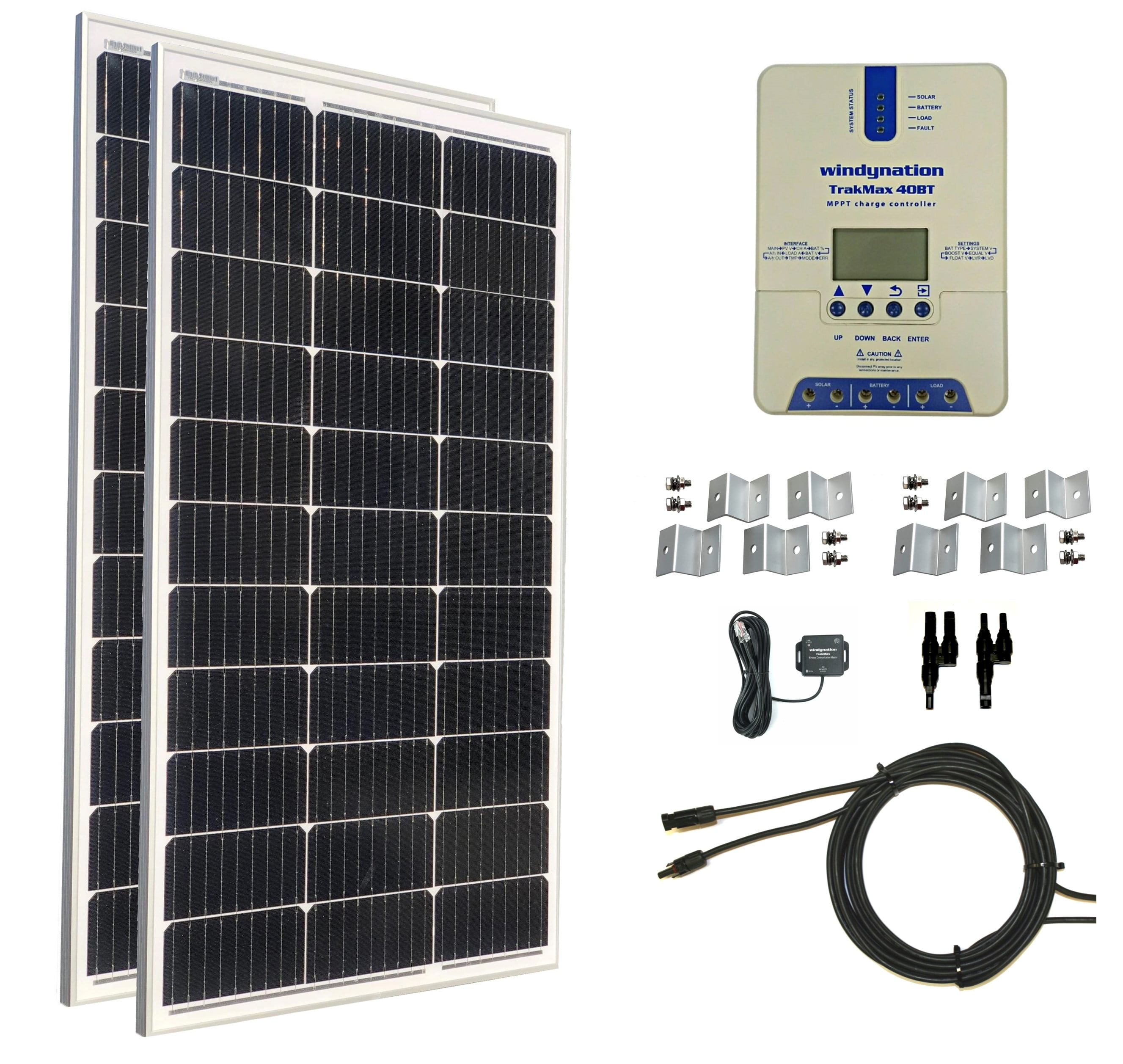 400-Watt Monocrystalline Solar Panel with Trakmax MPPT 40 Amp Charge Controller plus Wireless Communication Kit - Image 8