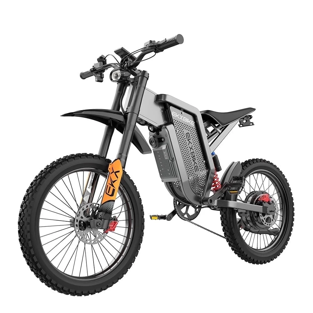 EKX X21 MAX Electric Mountain Dirt Bike3000W 45MPH 60V 30AH