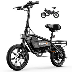 700W Electric Bike – 14", 36V 10.4Ah Battery