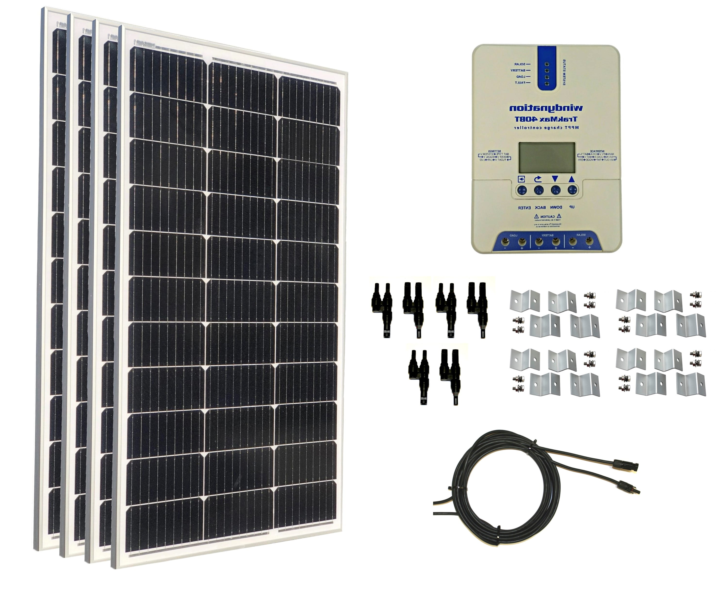300-Watt Monocrystalline Solar Panel with Trakmax MPPT 40 Amp Charge Controller - Image 7
