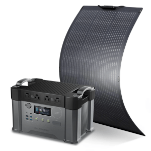 Solar Generator Kit – S2000, 1500Wh with 100W Flexible Panel