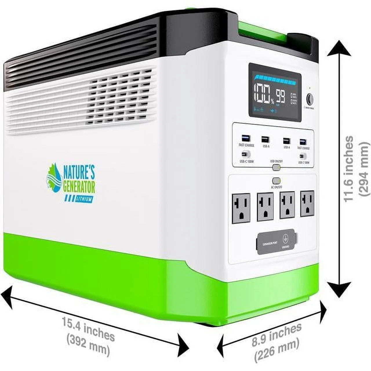 Dual 1800W Solar & Wind System – Lithium with 2×100W Panels - Image 5