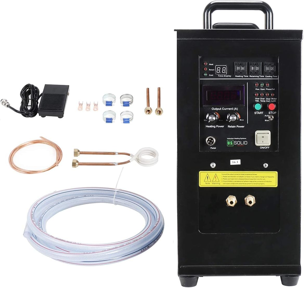 High-Frequency Induction Heater Furnace - 15KW (30-80KHz)
