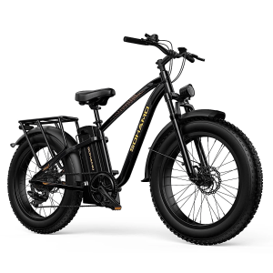 750W Fat Tire Electric Bike – 26×4, 48V 15Ah, 7-Speed