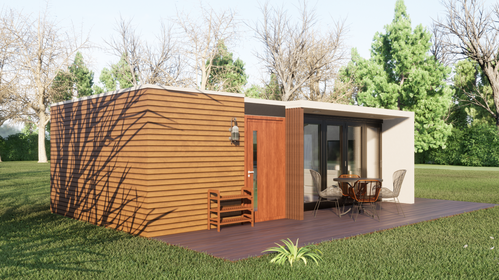 Modern Box Type House Plan with 3D Images ,PDF for Construction Blueprint Plans - Image 2