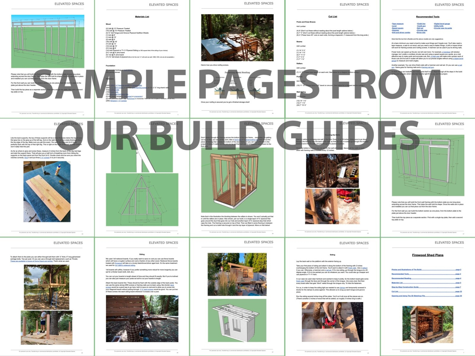 10×12 Modern Shed Plans – 55-Page Step-by-Step DIY Blueprint Guide - Image 9