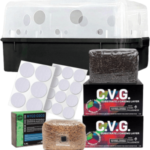Beginner Boomr Bin Monotub Mushroom Grow Kit – Complete CVG System