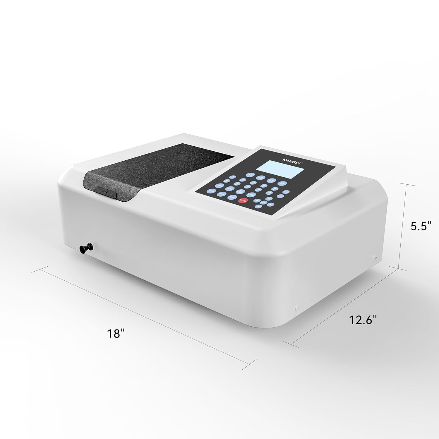 UV-Vis Digital Spectrophotometer with USB Interface and LCD Display (190–1100 nm) - Image 2