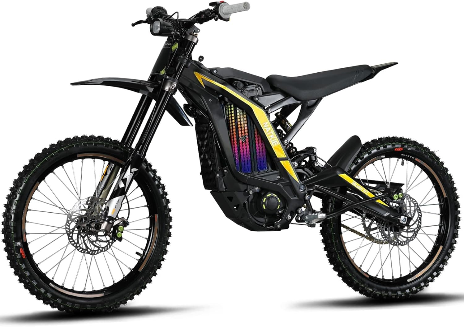 8000W Electric Dirt Bike – 72V 30Ah, 50mph Top Speed, 76-Mile Range