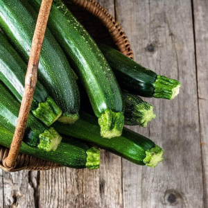 Organic Dark Green Zucchini Seeds – 50 lb Bulk