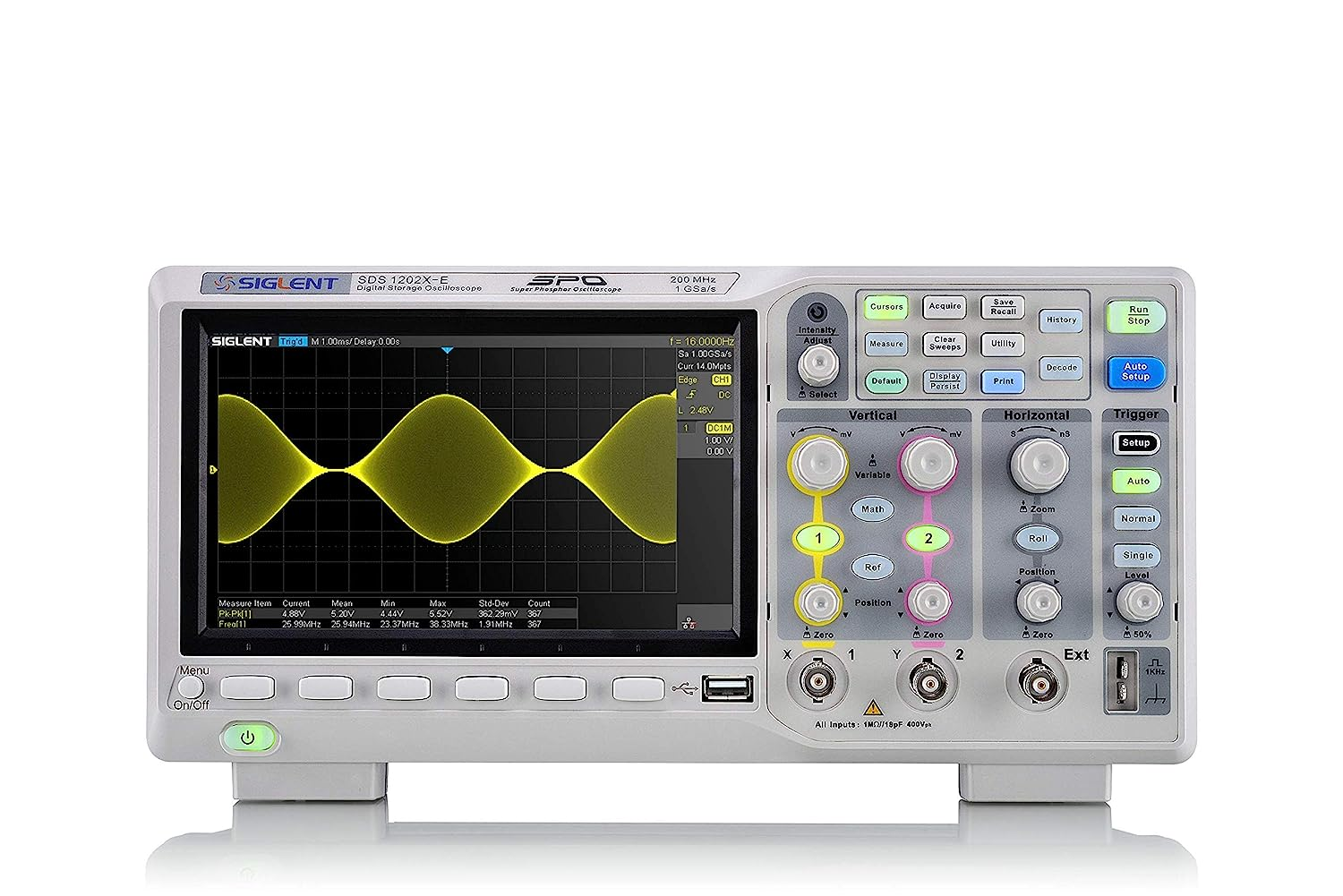 SDS1202X-E Digital Oscilloscope