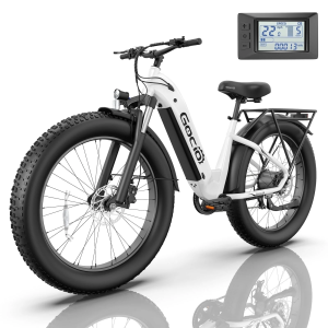 750W Fat Tire Electric Bike – 26×4, 48V 15Ah, 22mph, 7-Speed