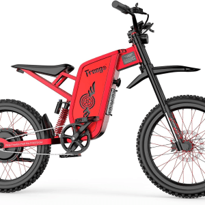 6000W Electric Dirt Bike – 800Wh Battery, 50mph Top Speed, 7-Speed, Full Suspension