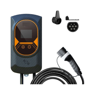 Wallmount EVSE Charger 32A Type 2 Cable; App-Controlled (7.6/11/22kW)