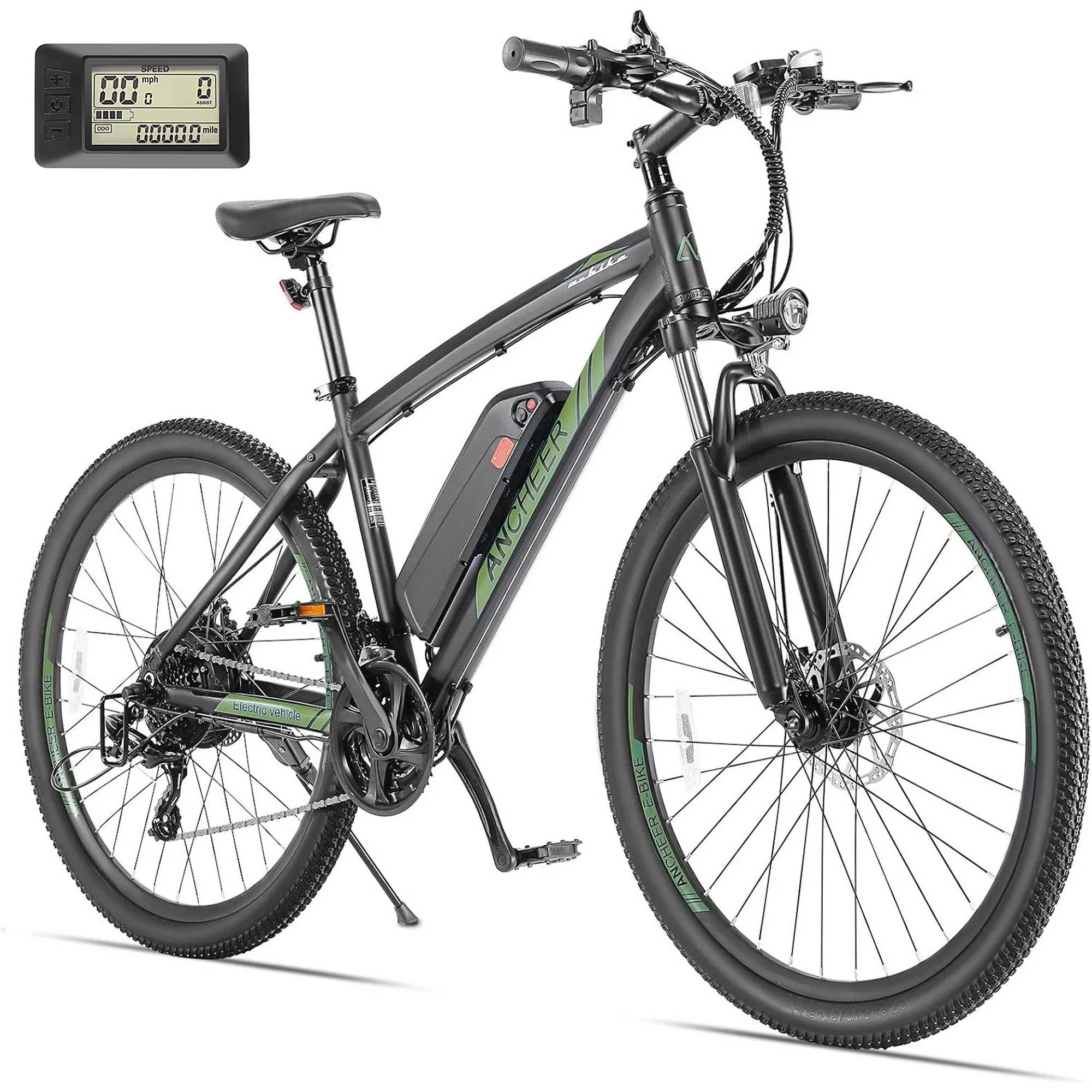 500W Electric Mountain Bike – 27.5", 48V 10.4Ah, Fast Charge
