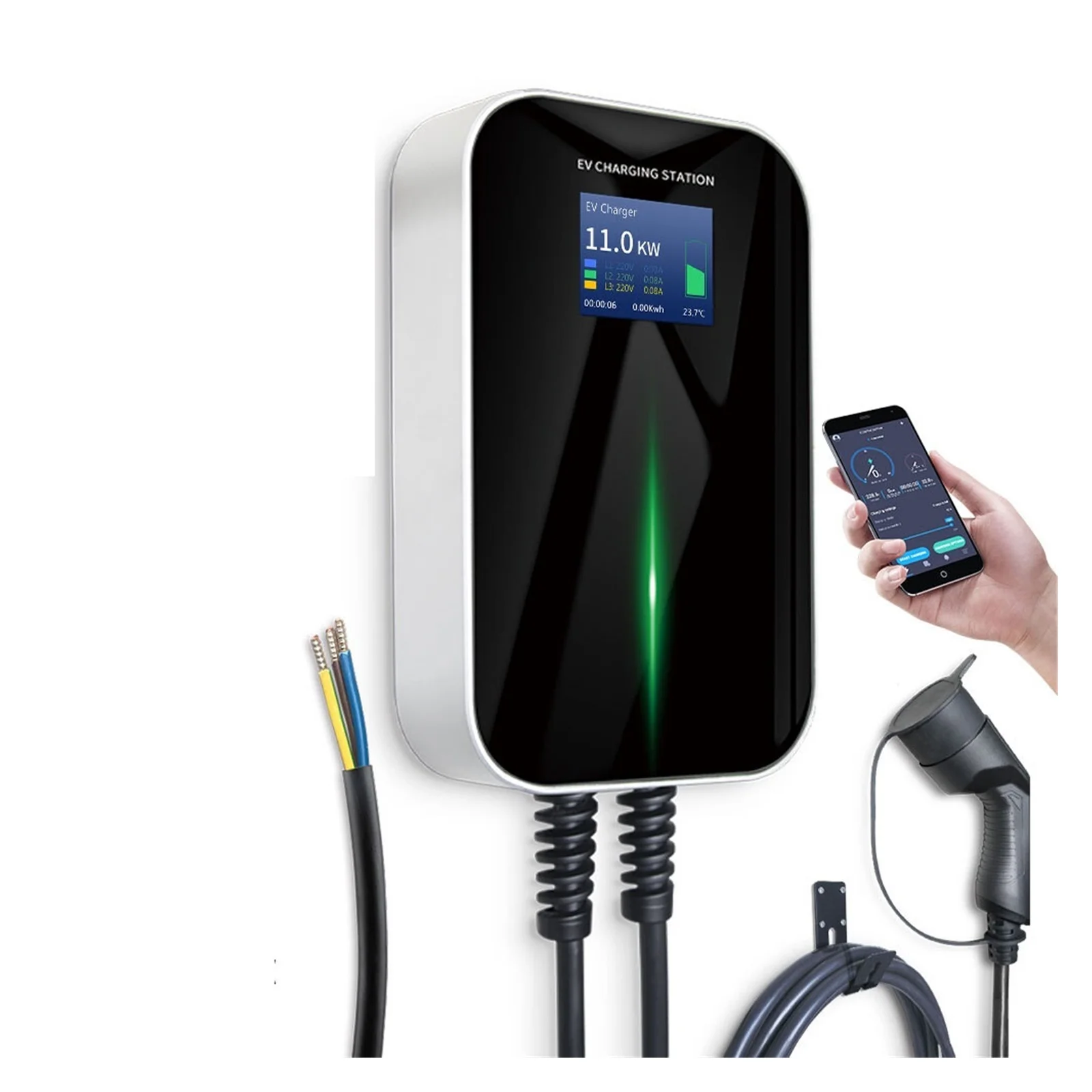 EV Charger Wall Box - 11 kW (Type 2; 3-Phase) - Image 2