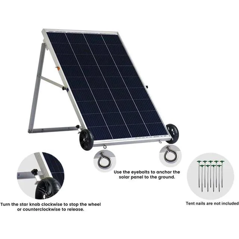 Dual 1800W Solar & Wind System – Lithium with 2×100W Panels - Image 6