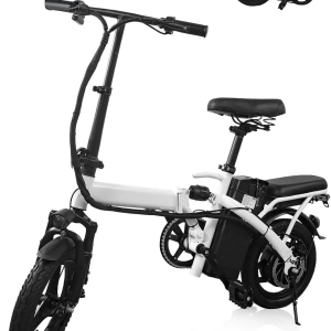 350W Folding Electric Bike – 14", 22-Mile Range