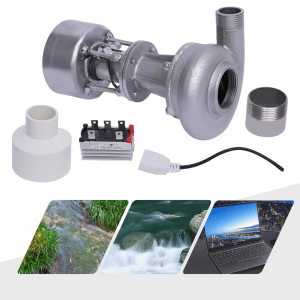 500W 110V Hydroelectric Generator Water Turbine Generator Hydro Power Station