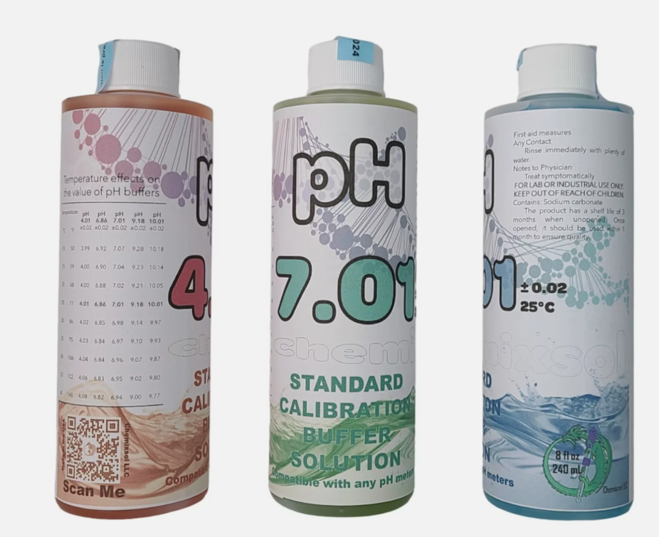 Ph Standard Calibration Buffer Solution for Ph Meter (Ph 4-7-10 USA Series) - Image 2