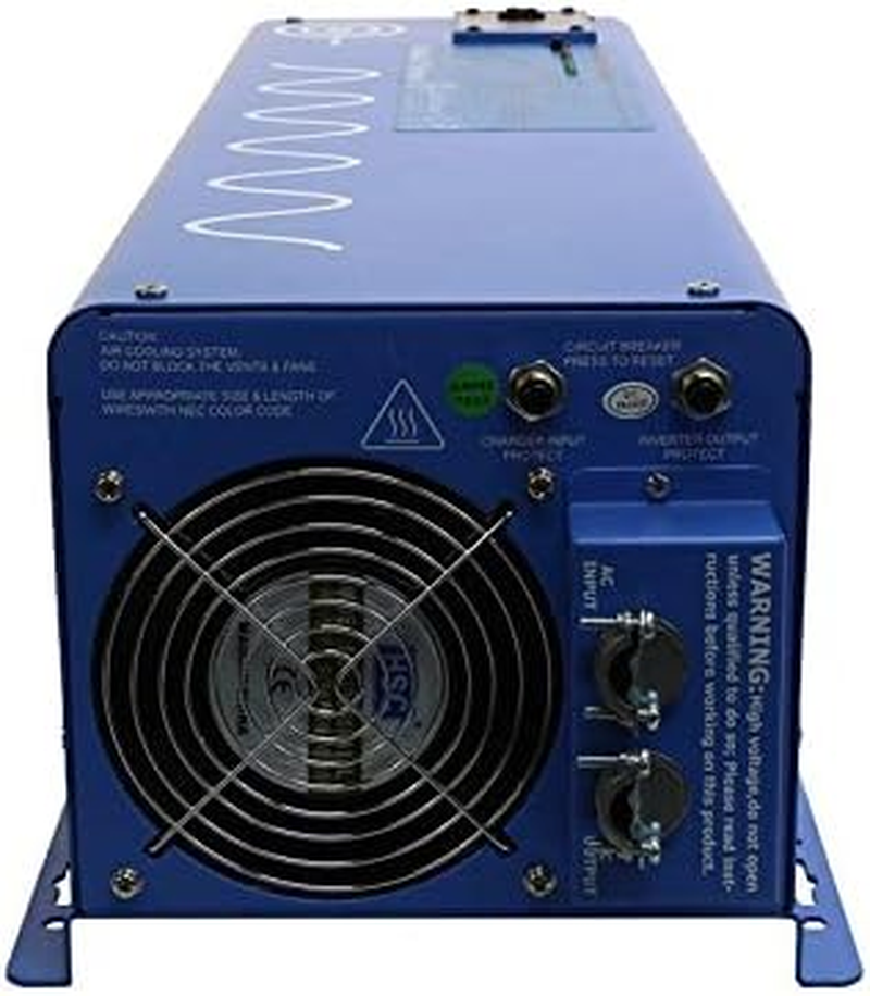 6000 Watt 48 VDC Pure Sine Inverter Charger 120 & 240 Split Phase VAC Output 60A Charger 40A Transfer Switch PICOGF60W48V240VS - Image 2