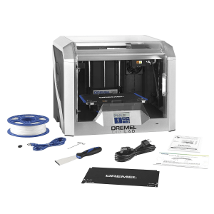 - 3D40-FLX-01 Digilab 3D40 Flex 3D Printer with Filament, Flexible Build Plate, Fully Enclosed Housing, Automated 9-Point Leveling, PC & MAC OS, Chromebook, Ipad Compatible, Network-Friendly
