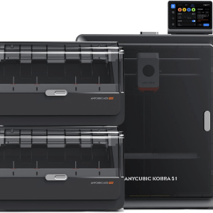 (Bundle 8 Colors)  Kobra S1 Combo 3D Printer, 8 Stunning Multicolor with 2  ACE PRO, Works Right Out of Box Sealed Storage Intelligent Mult-Filament Drying 9.8"X9.8"X9.8"